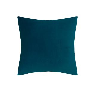 Perna Velaria, catifea Deep Blue, 40x40 cm - Burduf cadou