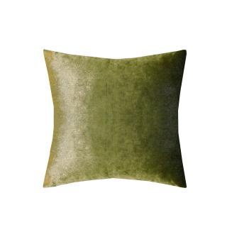 Perna Velaria, catifea Gold Green, 40x40 cm - Burduf cadou