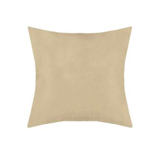 Perna Velaria, catifea Safari Beige, 40x40 cm - Burduf cadou