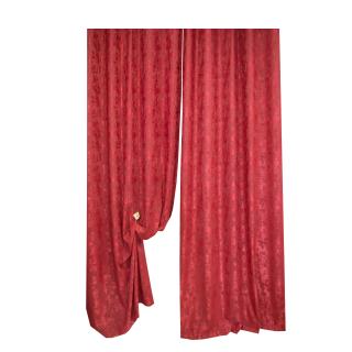 Set draperii Velaria asos bordo cu rejansa