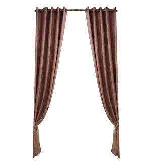 Set draperii Velaria asos roz, 2x145x270 cm