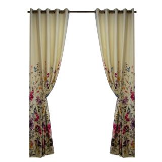 Set draperii Velaria flower power, 2x145x260 cm