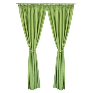 Set draperii Velaria soft verde deschis, 2 200x245 cm