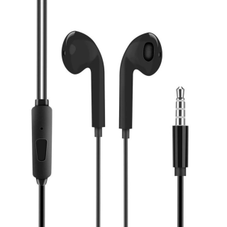 Casti cu Fir 3.5mm Jack, Black