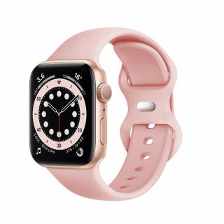 Curea Apple Watch 1   2   3   4   5   6   7   8   SE   SE 2   Ultra   Ultra 2 (42 mm   44 mm   45 mm   49 mm) - Light Pink