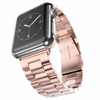 Curea din Metal Inoxidabil pentru Apple Watch 1   2   3   4   5   6   7   8   SE   SE 2 (38mm   40 mm   41 mm) - Pink