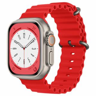 Curea pentru Apple Watch 1   2   3   4   5   6   7   8   SE   SE 2 (38 mm   40 mm   41 mm) - Red