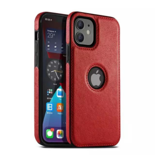 Husa Bussines din Piele pentru iPhone 11 Pro Max, Red