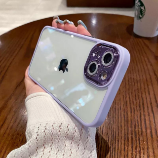 Husa Diamond, Protectie Lentile Camera pentru iPhone 11 Pro, Purple