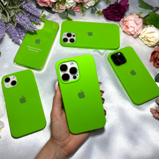 Husa din Silicon pentru iPhone 11, Lime