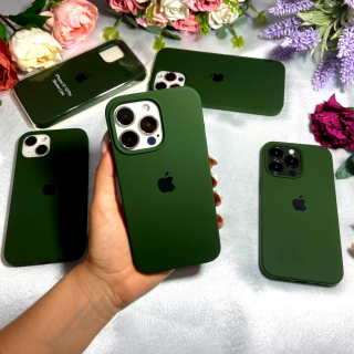 Husa din Silicon pentru iPhone 11, Verde