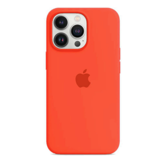 Husa din Silicon pentru iPhone 12 12 Pro, Orange-New