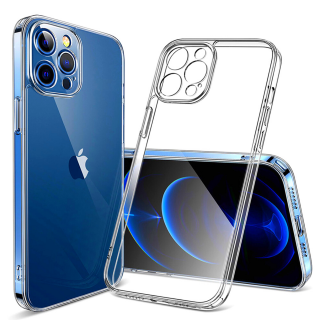 Husa iPhone 15 Pro, Slim Luxury Transparenta Full Protection