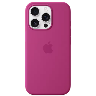 Husa iPhone 16 Pro Max, MagSafe Silicon, Fuchsia