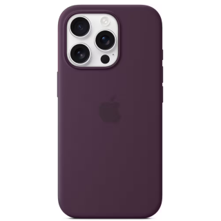 Husa iPhone 16 Pro Max, MagSafe Silicon, Plum