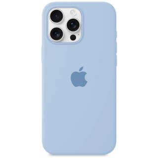 Husa pentru iPhone 16 Pro Max din Silicon, Blue