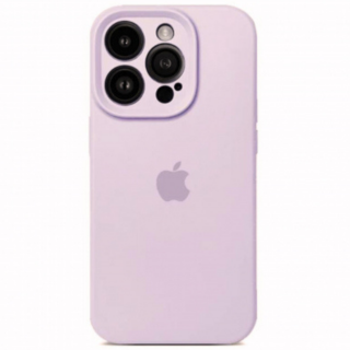 Husa pentru iPhone 16 Pro Max, Silicon cu Protectie Camera, Liliac