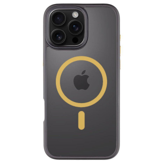 Husa pentru iPhone 16 Pro Max Tactical MagForce Hyperstealth 2.0, Black Yellow