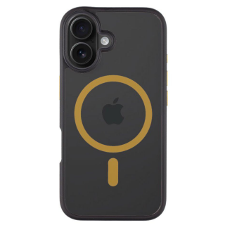 Husa pentru iPhone 16 Tactical MagForce Hyperstealth 2.0, Black Yellow