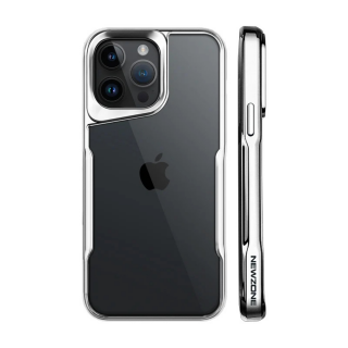 Husa ShockProof NewZone pentru iPhone 12 12 Pro, Silver