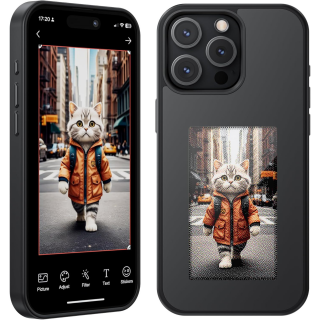 Husa SmartScreen NFC pentru iPhone 16 Pro Max