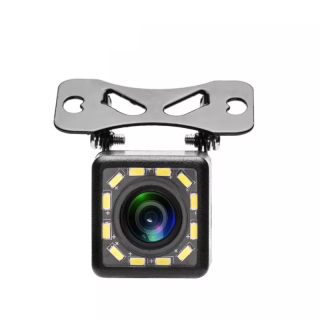 Camera Auto cu 12 LED night vision, unghi de vizualizare 170  , rezistenta la apa IPX6 si praf