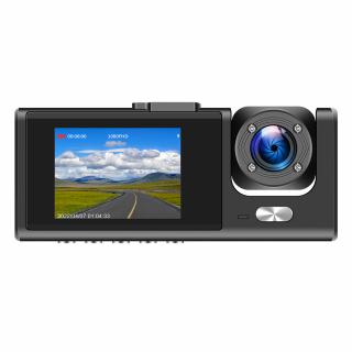 Camera de Bord DVR, 1080 FHD, camera dubla, interior exterior, unghi 150   grade Viziune nocturna