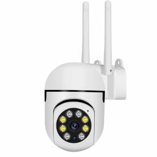 Camera WiFi de Supraveghere 1080P HD, 360   Rotire si 90   Inclinare, IP66, Night Vision si Alarma Integrata, aplicatie Android si IOS