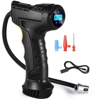 Compresor Auto Moto cu Acumulator inclus, portabil, multifunctional 120W