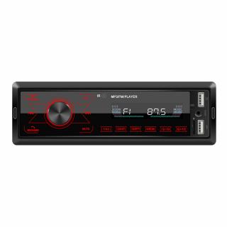 MP3 Player Auto 1DIN cu Bluetooth, Handsfree, USB, SD, AUX, FM Radio 7 culori cu butoane frontale touch ,   Model M10