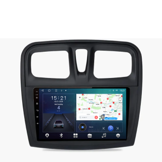 Navigatie Android Dacia Logan Duster Sandero (2012-2020) 4GB 64G, SLOT SIM 4G, CarPlay si Android Auto, DSP, Ecran 9 Inch