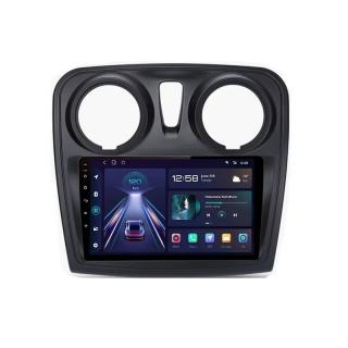 Navigatie Android Dacia Logan Duster Sandero (2012-2020) Android 12,DSP 2GB RAM 32GB ROM, Android 12, CarPlay si Android Auto Wi-fi, Youtube, Waze