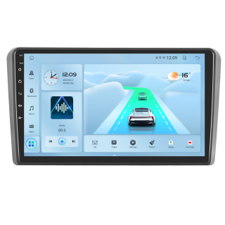 Navigatie Audi A3 (2003-2013) cu Android 12, 2GB RAM 32GB ROM, DSP, CarPlay si Android Auto wifi, ecran 9 inch