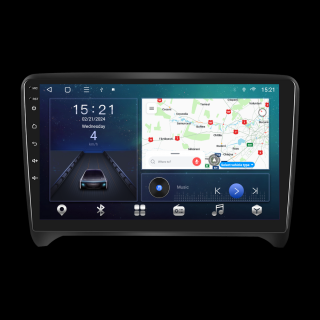 Navigatie Audi TT (2008-2014), Android 12, 4GB RAM 64GB, SIM 4G. DSP, Carplay si Android auto, ecran 9 inch