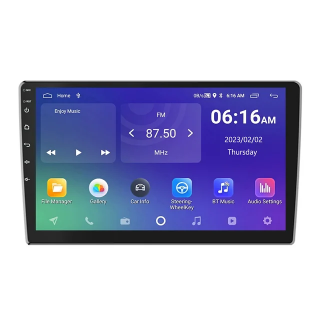 Navigatie auto universala, Tableta 9 inch, 2DIN, 2GB RAM, 64GB ROM, Android Auto Cablu, Carplay Wireless, GPS, Bluetooth 4.0, Radio FM, Touchscreen