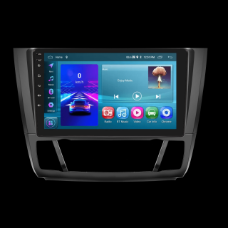 Navigatie BMW Seria 1 (2008-2012) cu Android 12, ecran 9 Inch, 2GB RAM 32 GB ROM,Carplay si Android Auto