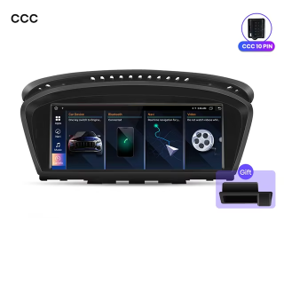 Navigatie BMW Seria 5 E60 E61 E63 E64 E90 E91 E92 (2004-2012) CCC - CarPlay, Android Auto, 4GB RAM, 64GB ROM, 4G SIM, DSP + Camera AHD CADOU