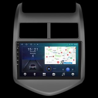 Navigatie Chevrolet Aveo (2011-2013), Android 12, 4GB RAM 64GB, SLOT SIM 4G, DSP, Carplay si Android auto, ecran 9 inch