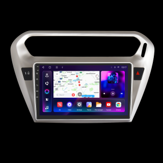 Navigatie Citroen C-Elysee (2012-2021), Android 12, 4GB RAM 64GB, SLOT SIM 4G, DSP, Carplay si Android auto, ecran 9 inch