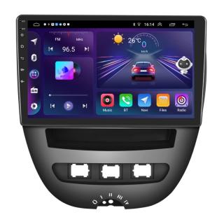 Navigatie Citroen C1 (2005-2014), cu Android 2GB RAM 64 GB ROM, 10.1 inch, Carplay si Android Auto