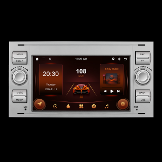 Navigatie Ford (2005-2014) cu Android 13, 2GB RAM 64GB, DSP,RDS, CarPlay si Android Auto Wireles Ecran de 7 Inch