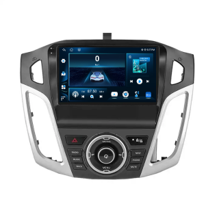 Navigatie Ford Focus (2012-2018) cu Android , 4 GB RAM 64 GB ROM, DSP, SIM 4G ecran 9 Inch,Carplay si Android Auto