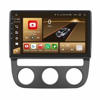 Navigatie Golf 5 Jetta (2004-2009) cu Android 12, 8 GB RAM 128 GB ROM, SLOT SIM 4G, DSP, CarPlay si Android Auto ecran 10 inch