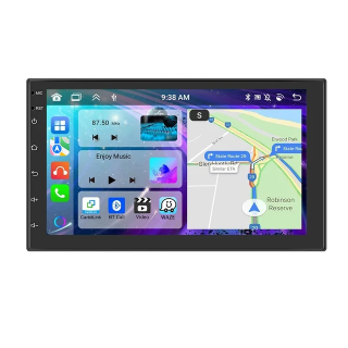 Navigatie GPS 2DIN Universala, Android 13 4GB RAM 64GB ROM, CarPlay si Android Auto WI-FI, Ecran 7 inch