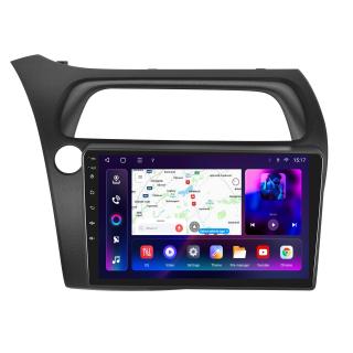 Navigatie Honda Civic (2006-2012), Android 12, 8GB RAM 128GB, SLOT SIM 4G, DSP, Carplay si Android auto, ecran 9 inch