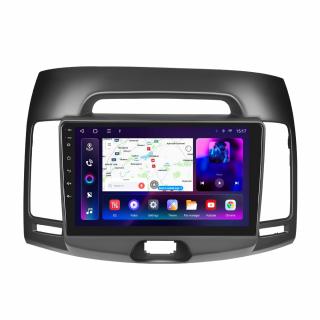 Navigatie Hyundai Elantra (2007-2010), Android 12, 8GB RAM 128GB, SIM 4G, DSP, Carplay si Android auto, ecran 9 inch