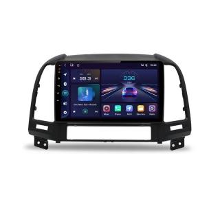 Navigatie Hyundai Santa Fe 2 (2006-2012) cu Android 12 ecran 9 Inch, 2GB RAM 32 GB ROM,DSP, Carplay si Android Auto