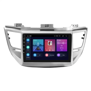 Navigatie Hyundai Tucson IX35 (2015-2018) cu Android 12, 2GB RAM 32 GB ROM ecran 9 Inch,Carplay si Android Auto