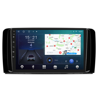 Navigatie Mercedes-Benz R-class R300 R350 (2006-2014), cu Android 12, 4GB 64GB, SIM 4G, CarPlay si Android Auto, DSP, wifi, ecran 9 inch