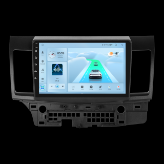 Navigatie Mitsubishi Lancer (EX 2010-2017) cu Android 12, 2GB RAM 32 GB ROM ecran 10.1 Inch,Carplay si Android Auto